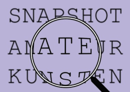 Snapshot Amateurkunsten