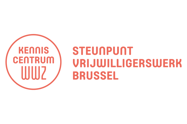 Logo: Steunpunt Vrijwilligerswerk Brussel